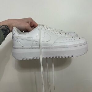 Nike Court Vision Alta Size 10 White